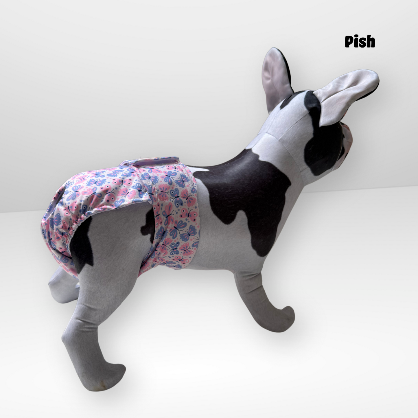 PAÑAL PARA HEMBRA IMPERMEABLE - MARIPOSA