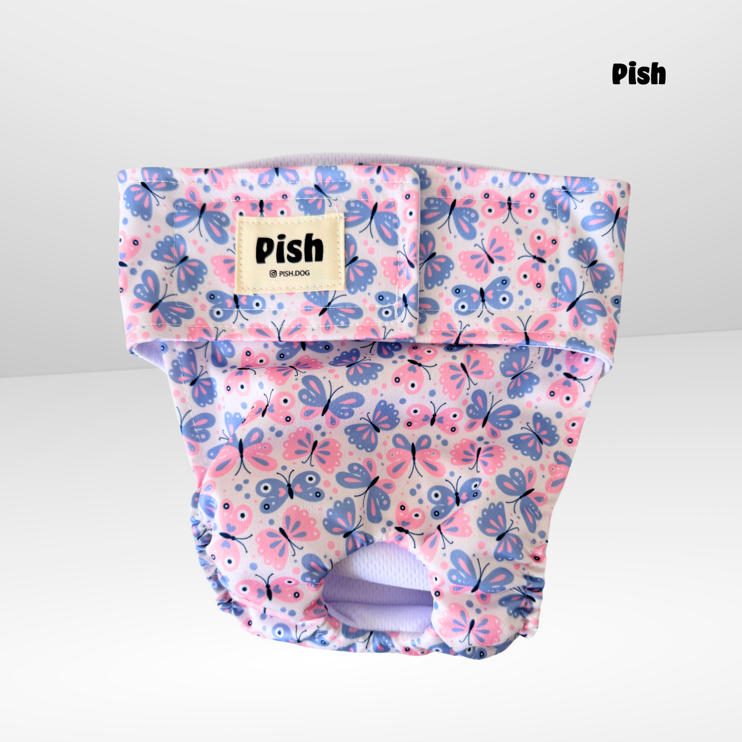 PAÑAL PARA HEMBRA IMPERMEABLE - MARIPOSA