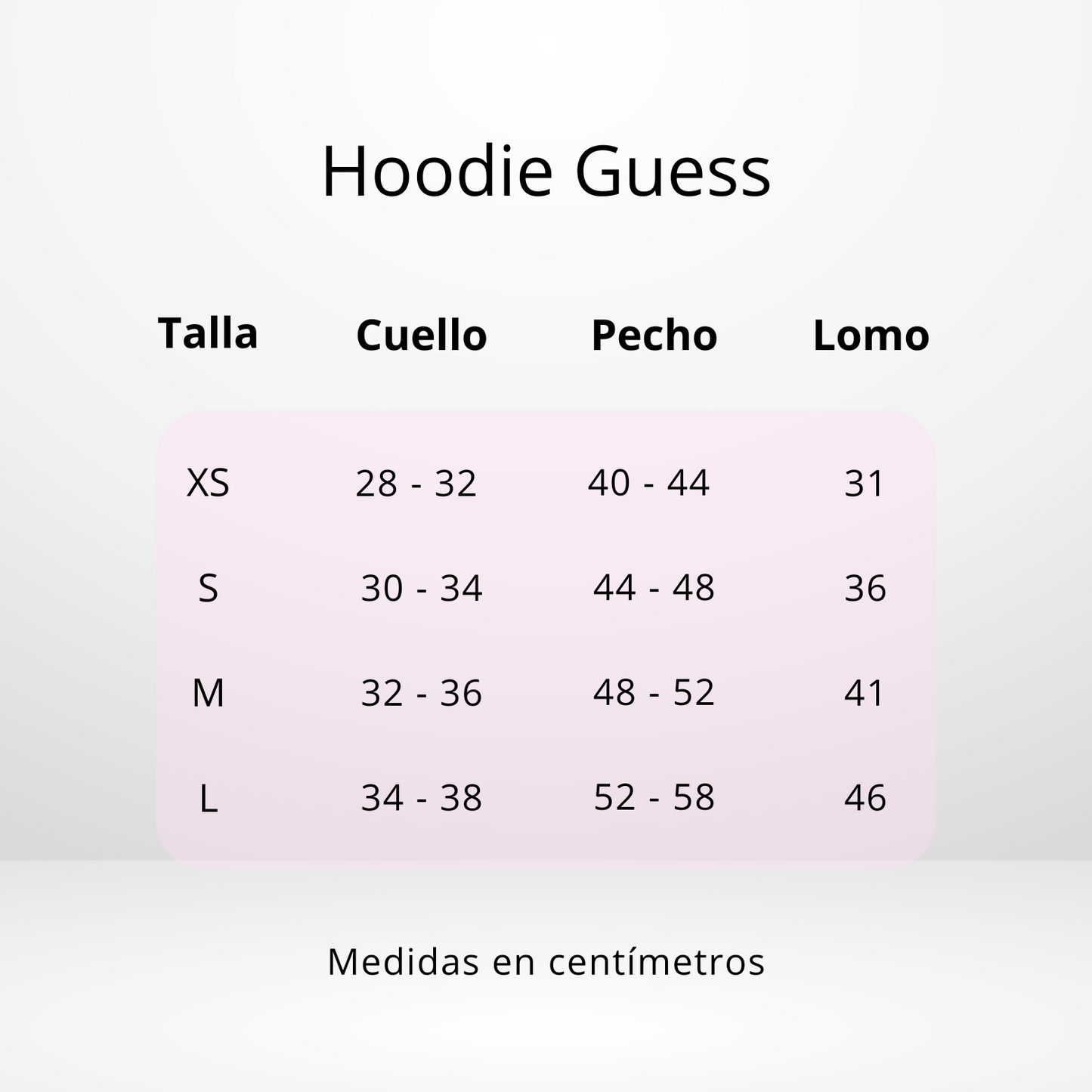 HOODIE GUESS BABY PINK