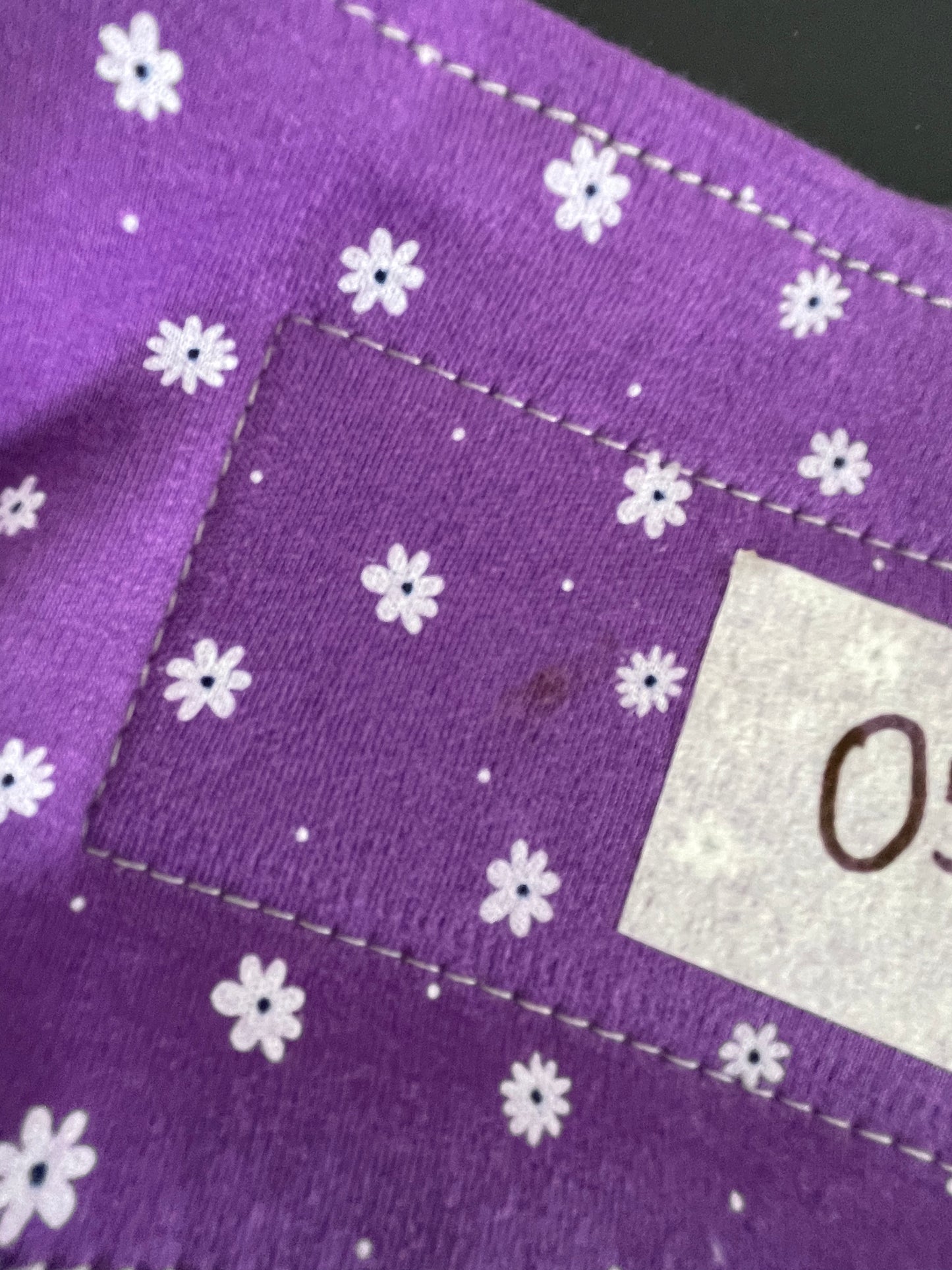 OFERTA TALLA XL FLOR MORADA ALGODON