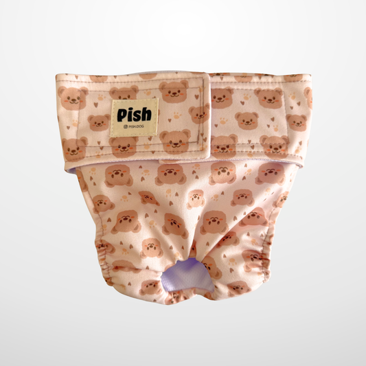 PAÑAL IMPERMEABLE HEMBRA - TEDDY BEIGE