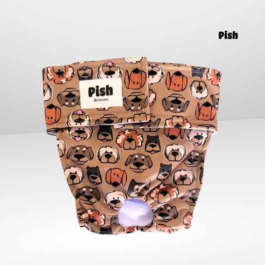 PAÑAL IMPERMEABLE HEMBRA - DOGS