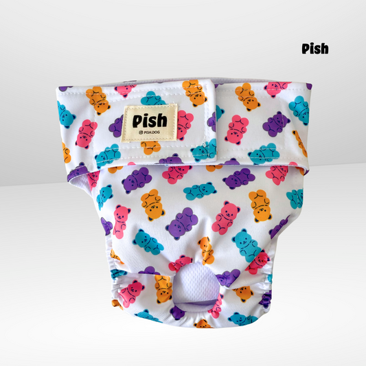 PAÑAL HEMBRA IMPERMEABLE - GOMITAS