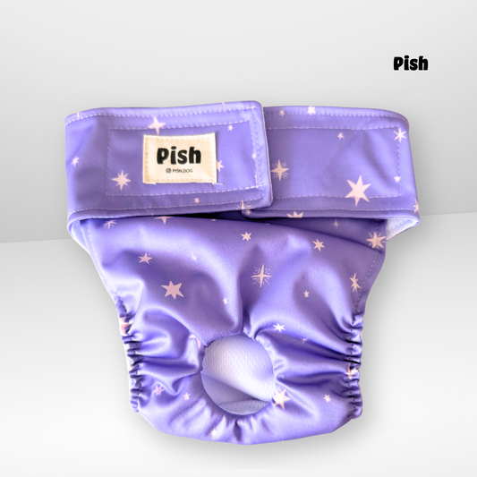 PAÑAL HEMBRA IMPERMEABLE - LILA STAR