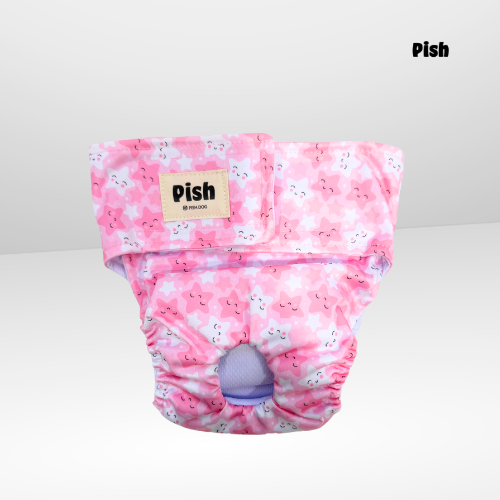 PAÑAL HEMBRA IMPERMEABLE -  PINK STAR