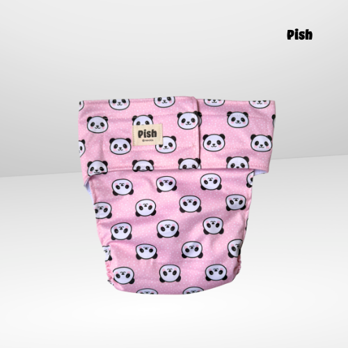 PAÑAL HEMBRA IMPERMEABLE SIN COLA -  PANDA