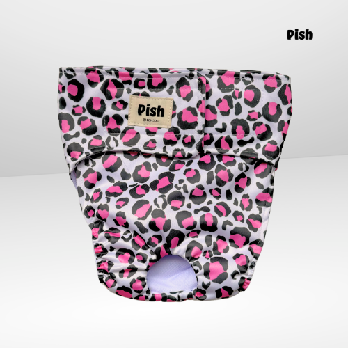PAÑAL HEMBRA IMPERMEABLE - PINK LEOPARD
